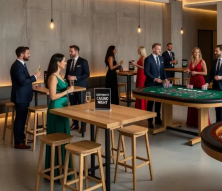 Moderní loftový prostor připravený pro elegantní firemní event